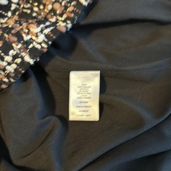 Talbots brown on black wool skirt - Picture 7 of 7